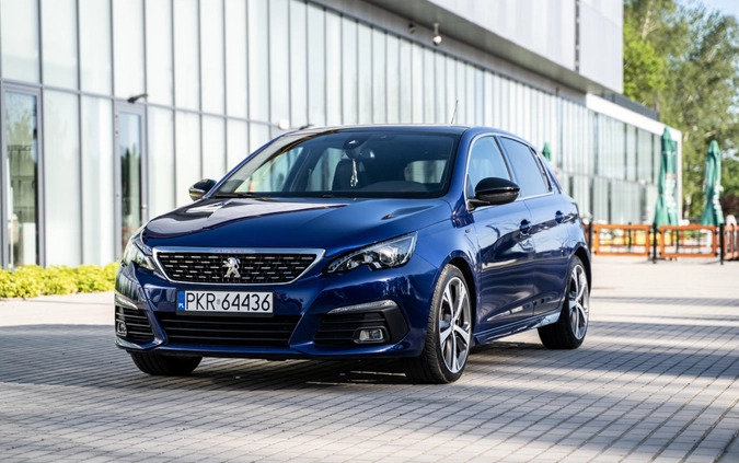 Peugeot 308 cena 62000 przebieg: 135500, rok produkcji 2019 z Krotoszyn małe 379